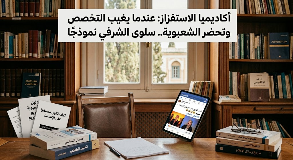 أكاديميا الاستفزاز: عندما يغيب التخصص وتحضر الشعبوية.. سلوى الشرفي نموذجا