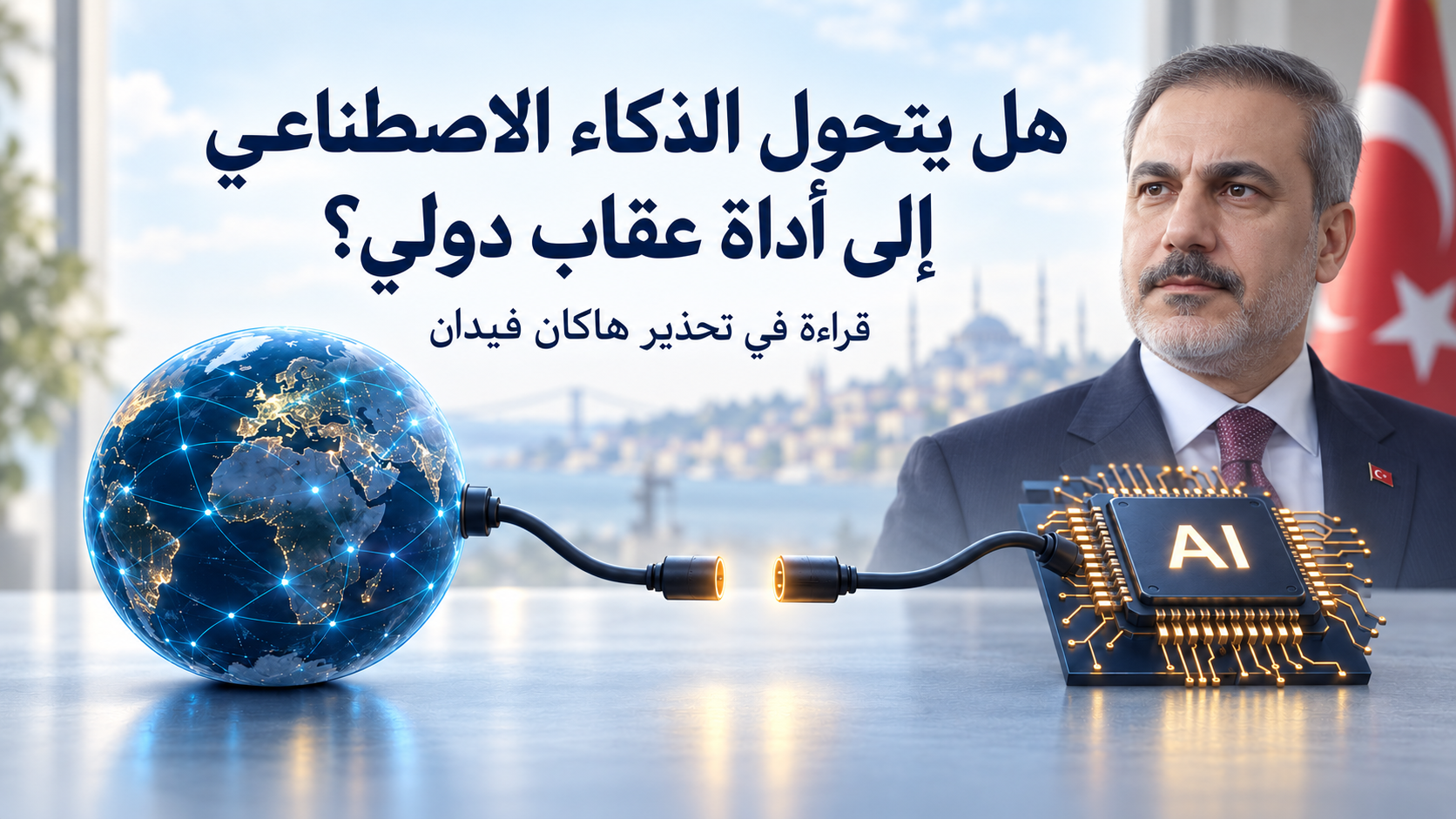 هل يتحول الذكاء الاصطناعي إلى أداة عقاب دولي؟ قراءة في تحذير هاكان فيدان