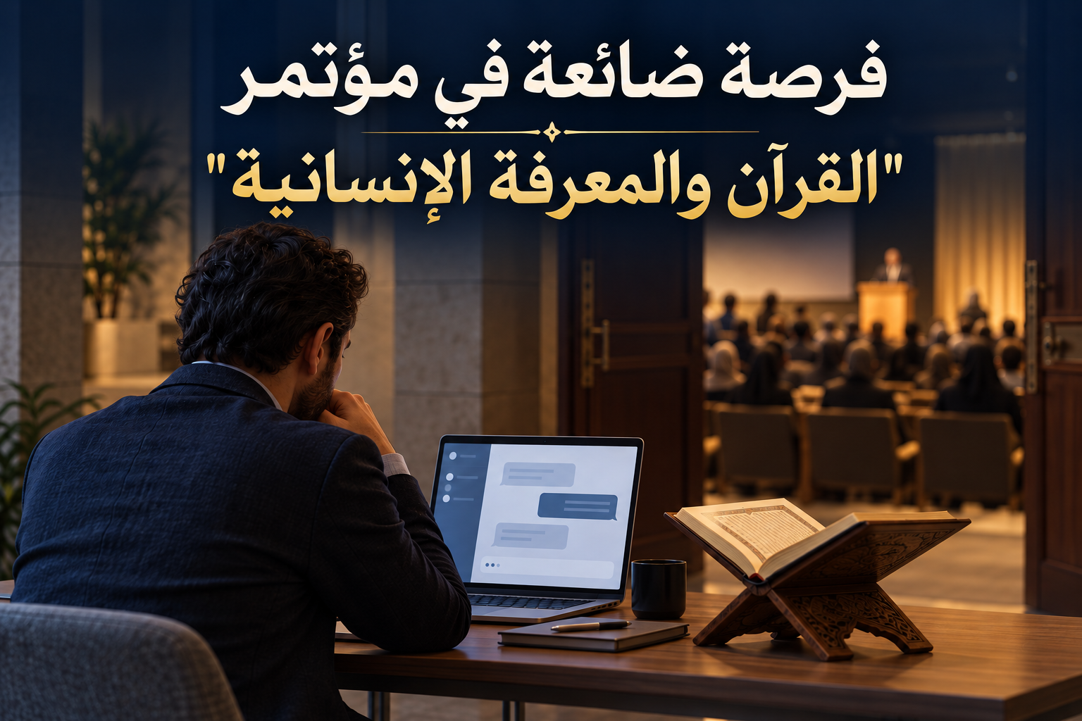 فرصة ضائعة في مؤتمر «القرآن والمعرفة الإنسانية»