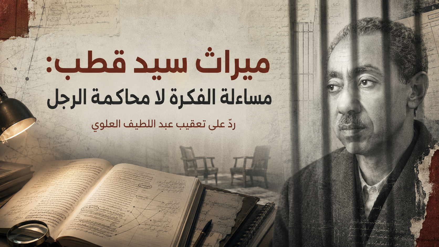 ميراث سيد قطب: مساءلة الفكرة لا محاكمة الرجل.. ردّ على تعقيب عبد اللطيف العلوي