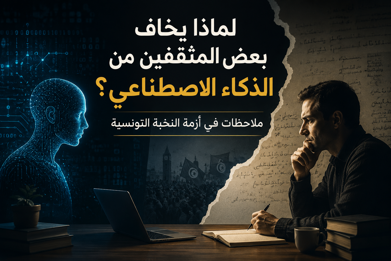 لماذا يخاف بعض المثقفين من الذكاء الاصطناعي؟ ملاحظات في أزمة النخبة التونسية