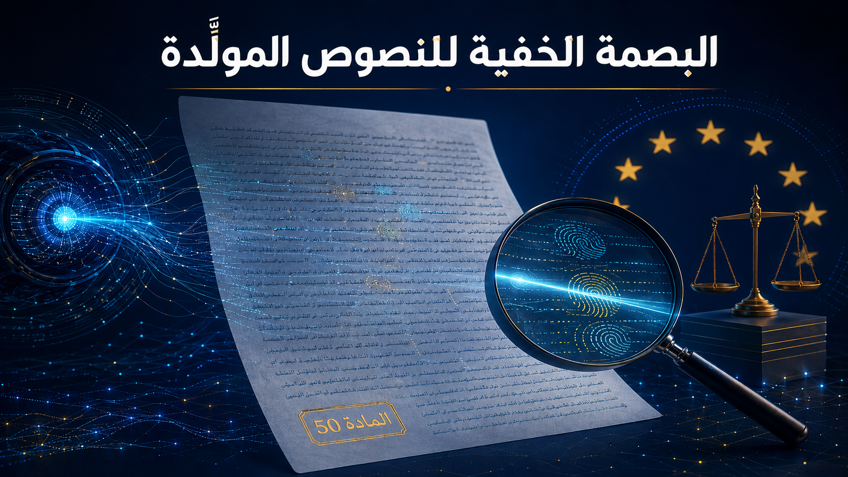 شركات الذكاء الاصطناعي تضع علامات غير مرئية في النصوص المولَّدة: كيف يعيد القانون الأوروبي تعريف أصل المحتوى الرقمي؟